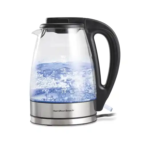 Hamilton Beach 1.7L Electric Kettle, Water Boiler & Heater