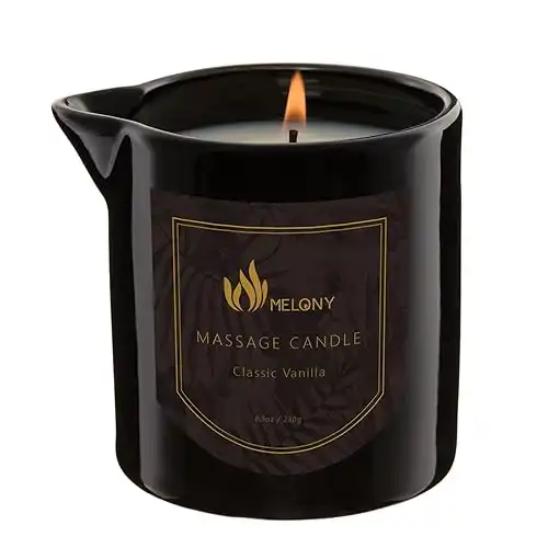 MELONY Massage Oil Candle for Pure Relaxation